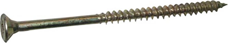 Universele schroeven met deels schroefdraad 4,0 × 80 mm, verzinkt (300 stuks)
