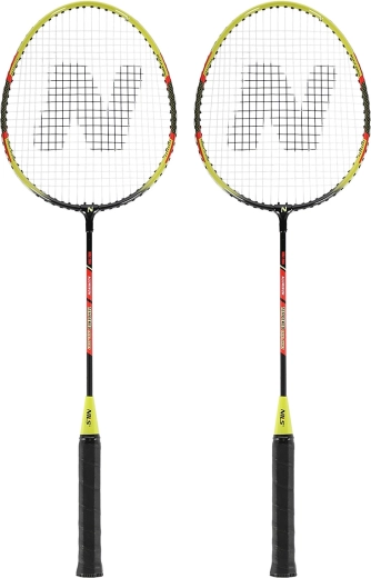 2 rackets en hoes met schouderriem inbegrepen