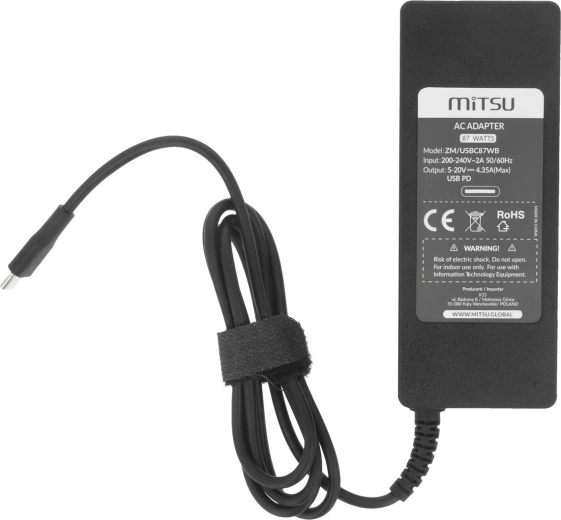 USB‑C Power Delivery tot 87 W