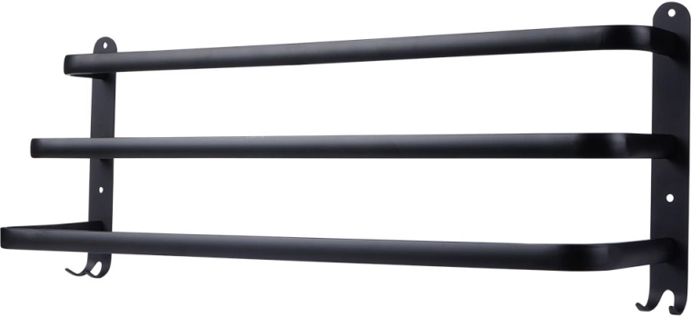 Duurzaam aluminium in mat zwarte uitvoering