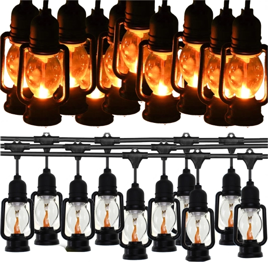 Sfeervolle gloed van warm licht