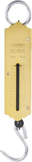 Draagbare veerweegschaal tot 25 kg