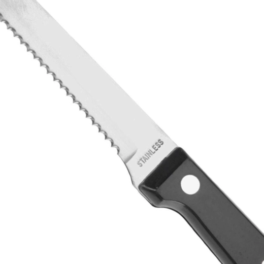 Gekarteld lemmet van roestvrij staal