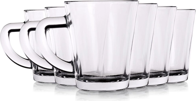 Espressoglazen 70 ml, set van 6