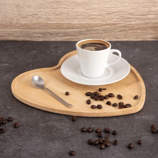 Decoratieve hartvorm voor stijlvol serveren