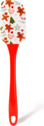 Kerstkeukenspatel met siliconen kop