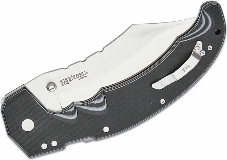 G10-handgreep met clip en koordgat