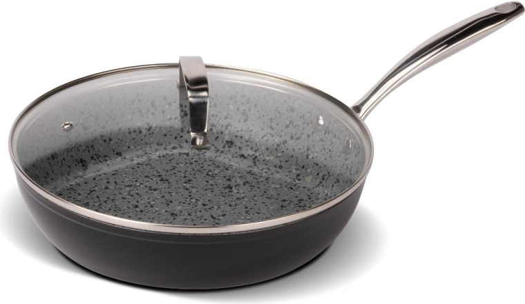 Lamart Granit koekenpan met deksel 28 cm