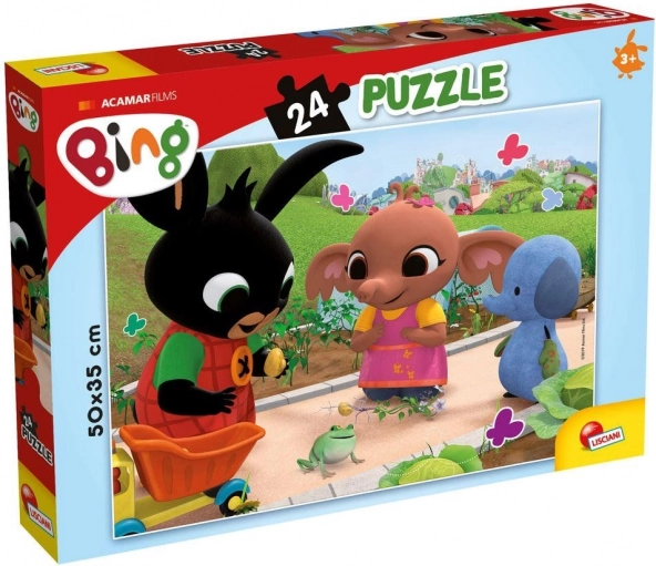 Puzzel BING kikker 24 stukjes