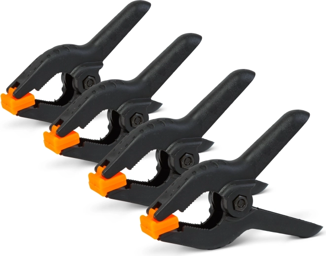 Praktische set van 4 klemmen