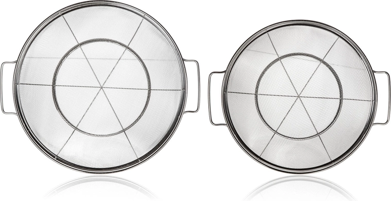 Fijn gaas voor snel en schoon afgieten