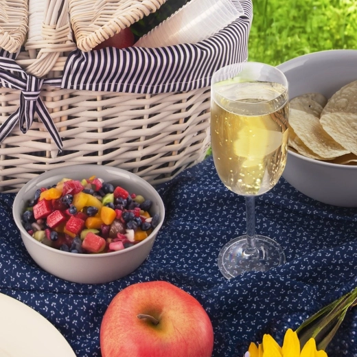 Lichte keuze voor picknick en reizen