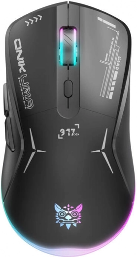 Draadloze gamingmuis ONIKUMA, zwart