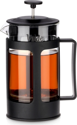 Glazen French press voor koffie en thee 600 ml