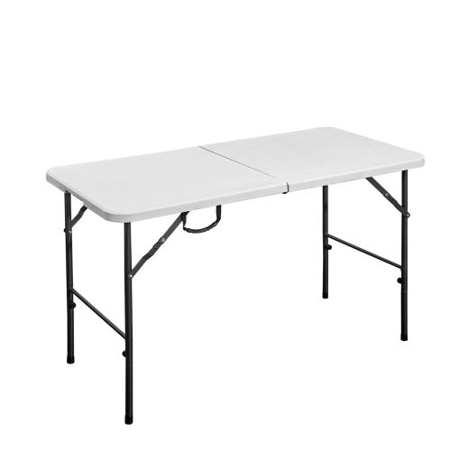 Klap doormidden en neem mee