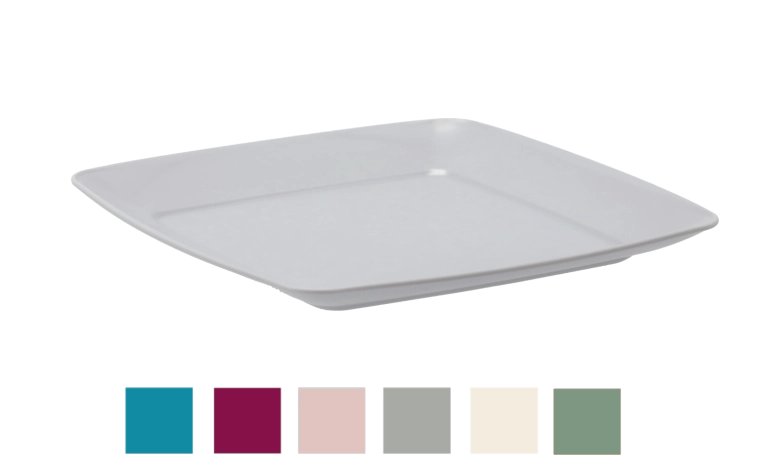 Modern vierkant design voor elegant serveren