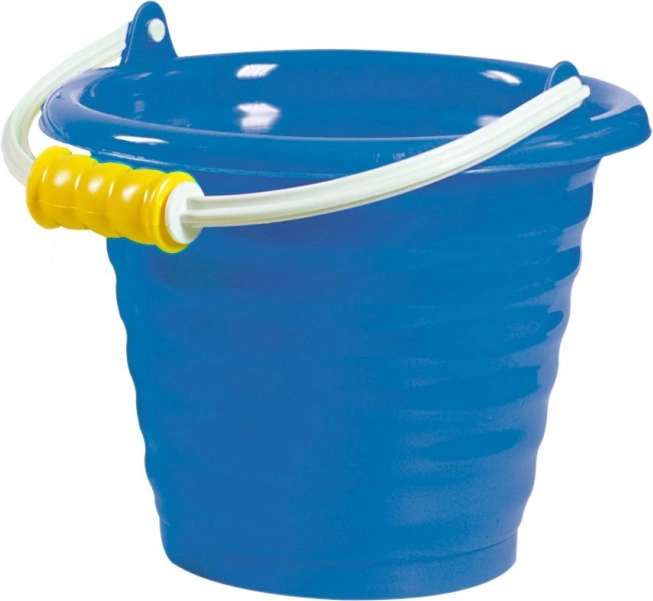 Androni emmer met golfpatroon – diameter 20 cm – Blauw
