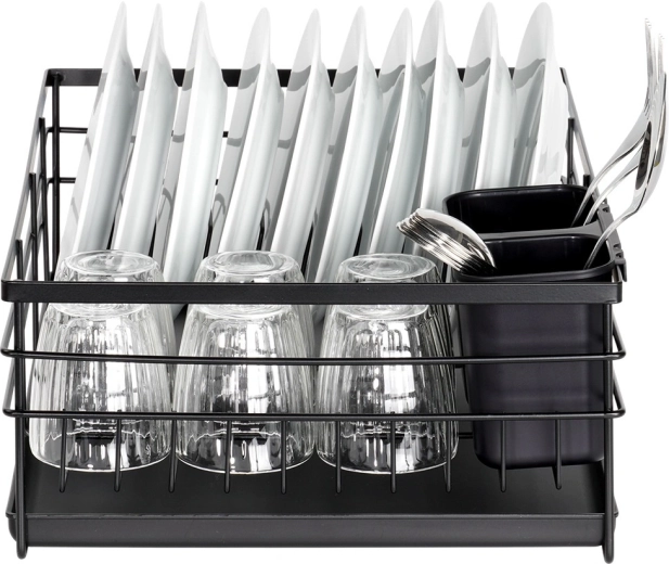 Duurzame metalen constructie in het zwart