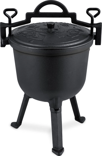 Massief gietijzer voor gelijkmatig koken