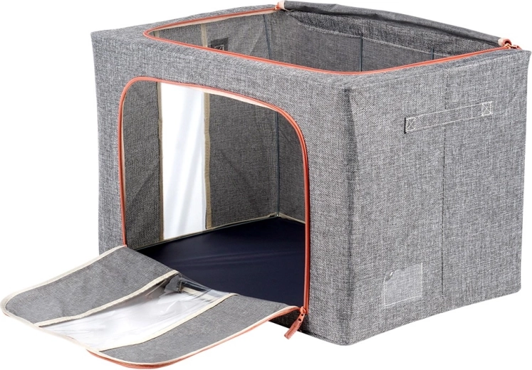 Dubbele ritsen voor gemakkelijke toegang