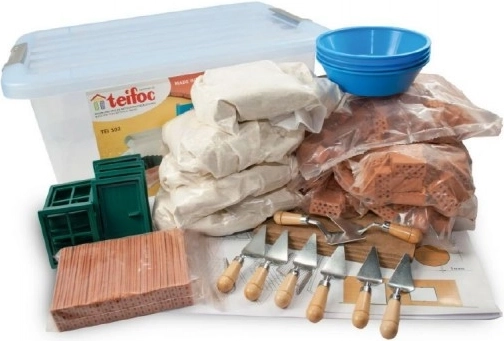 Bouwset Teifoc Schoolset 320 stuks
