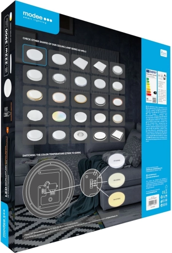 Keuze van lichtkleur 3CCT (2700–6500 K)