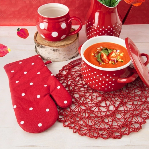 Stijlvol gestipt design voor elke keuken