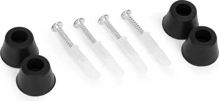 Eenvoudige montage aan muur of hek