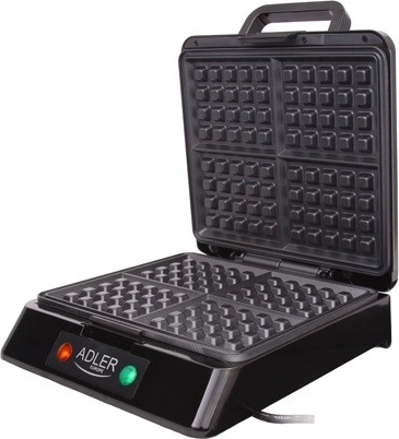 4 wafels in één bakbeurt