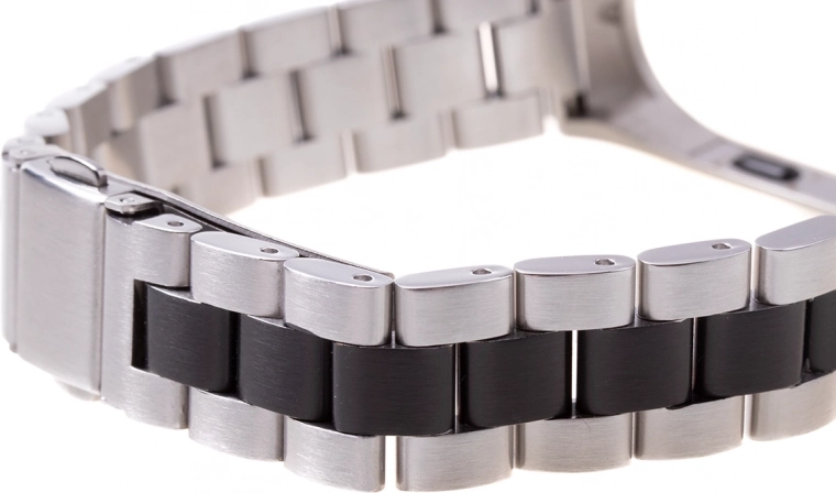 Elegant zilver-zwart design