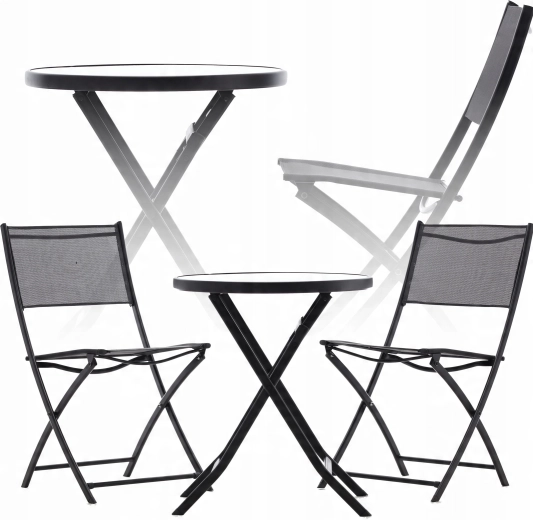 Inklapbaar design voor kleine balkons