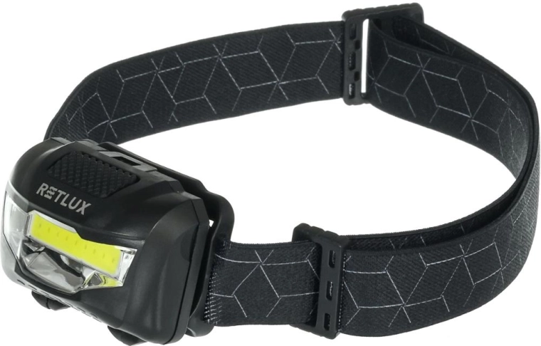 Retlux-hoofdlamp met 3 W COB-led