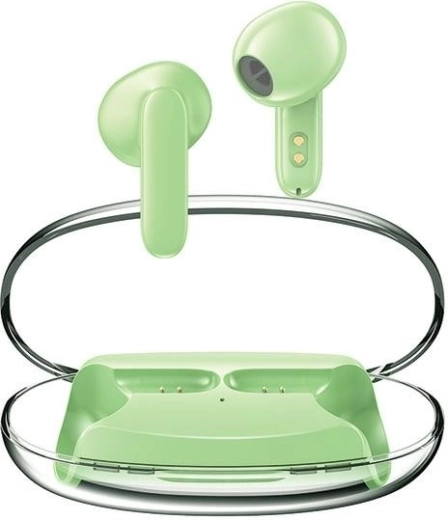 Draadloze AWEI oordopjes bluetooth 5.3 TWS met ENC, groen