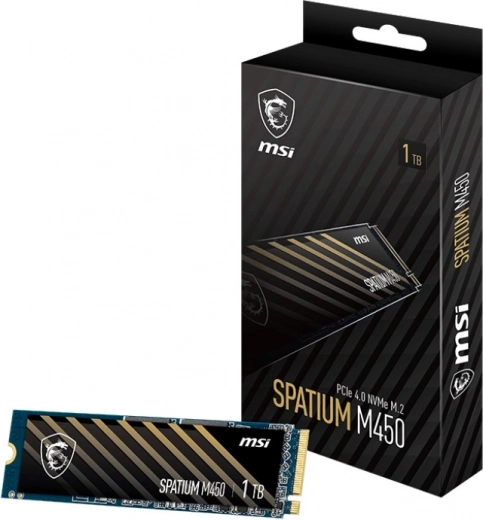 SSD MSI Spatium M450 1 TB M.2 PCIe 4.0 NVMe