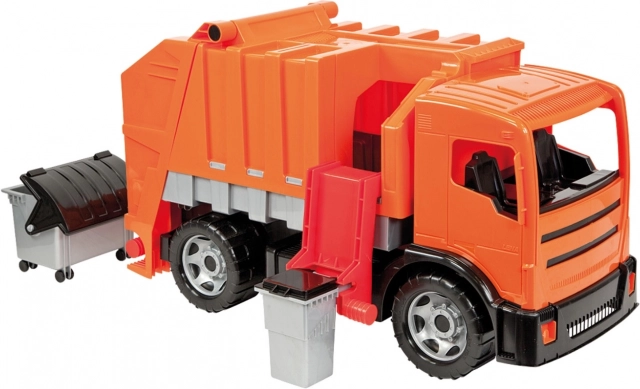 Oranje vuilniswagen 72 cm MERCEDES ACTROS