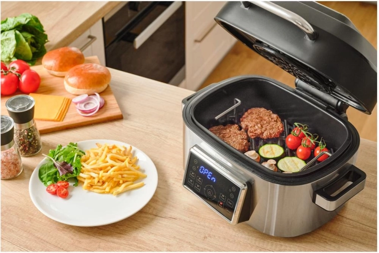 Grillen en bakken in één apparaat