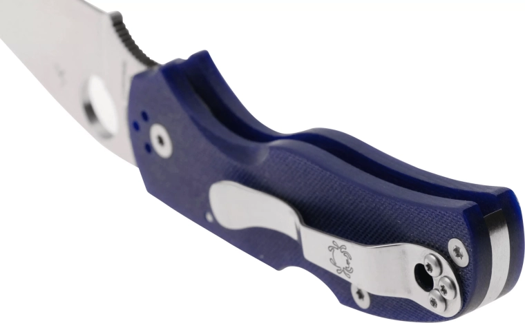 Ergonomische G10-handgreep en 4-positieclip