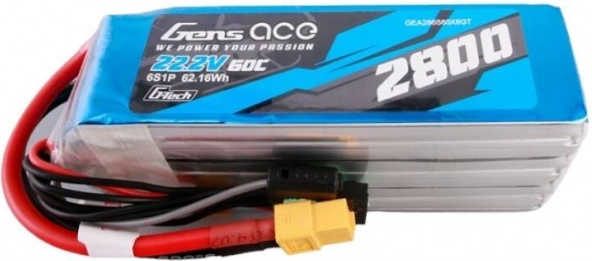Gens ace LiPo-accu 2800mAh 22,2V 60C met XT60