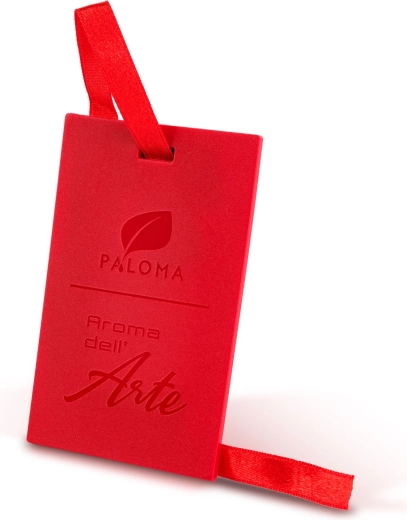Luchtverfrisser voor de auto Paloma Aroma Del' Arte Diavolo Rosso