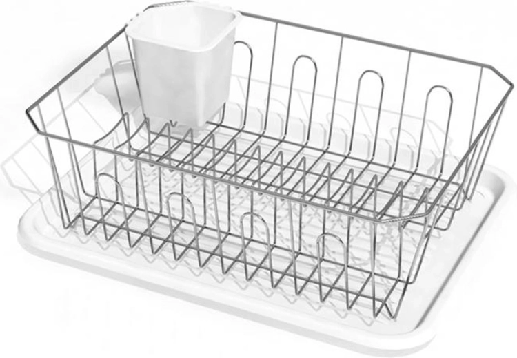 Toro draad afdruiprek voor servies met lekbak 43 × 32 cm