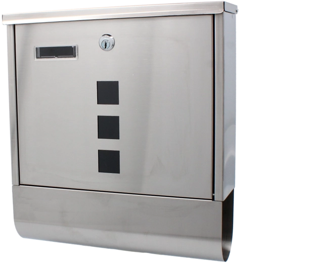 Praktische controlevensters en krantenhouder