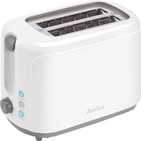Toster Amica met instelbaar rooster niveau en ontdooifunctie