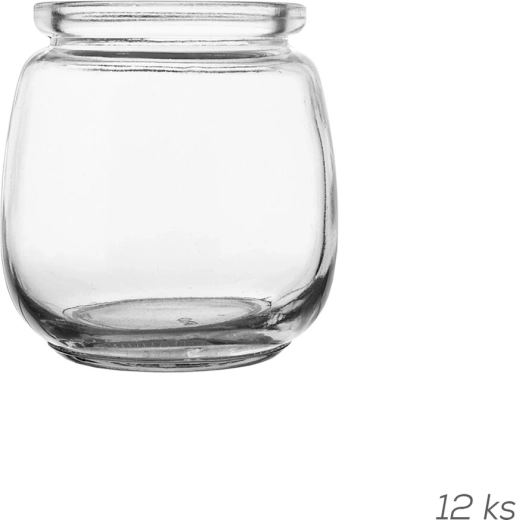 Glazen yoghurtpotjes 130 ml (12 stuks)