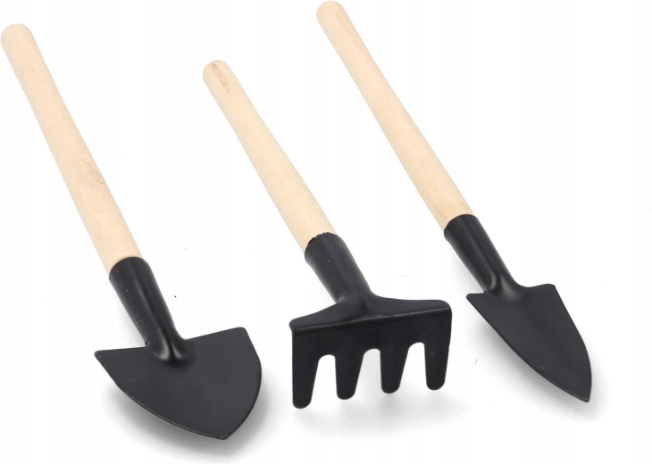 Duurzame metalen koppen, comfortabele houten handgrepen