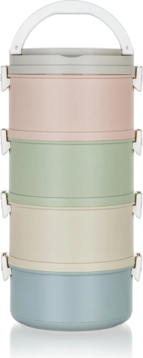 Stapelbaar systeem 4 × 0,7 l