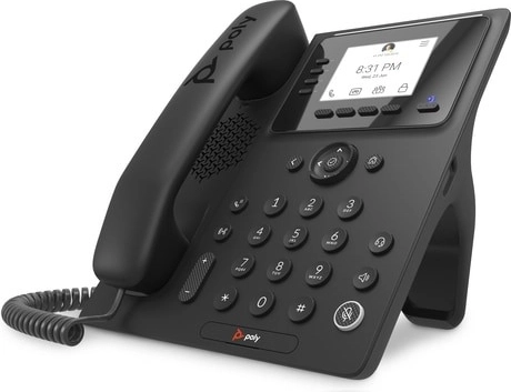 Zakelijke telefoon Poly CCX 350 voor Microsoft Teams met PoE-ondersteuning
