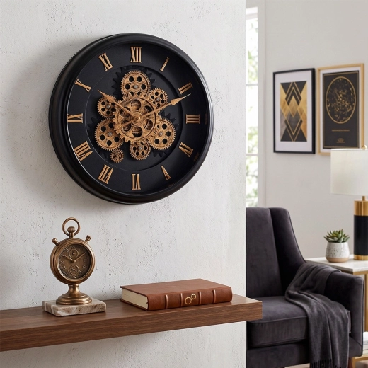 Opvallende diameter van 40 cm voor uitstekende leesbaarheid