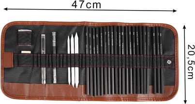 Rol-etui voor eenvoudig meenemen