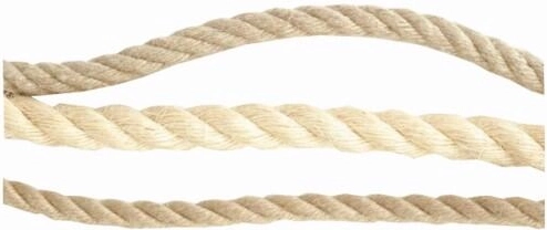 Natuurlijk geslagen touw met polypropyleen 30 mm 20 m