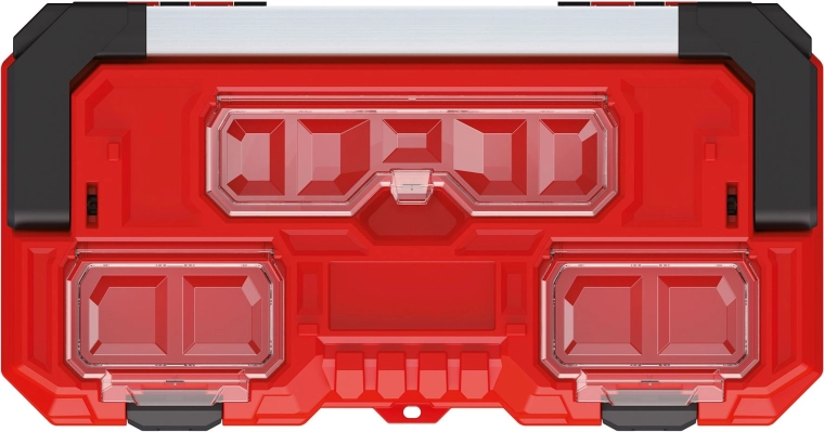 Overzichtelijke bovenorganizers in het deksel